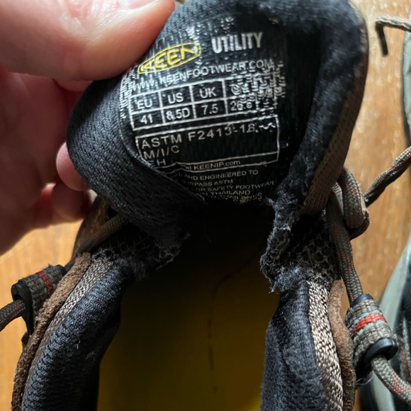Keen Men’s Flint low Steel Toe work boot - Picture 5 of 6